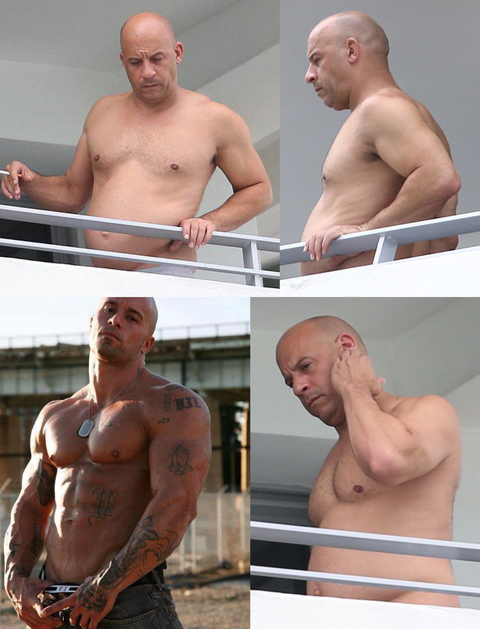 Vin Diesel Balkon.