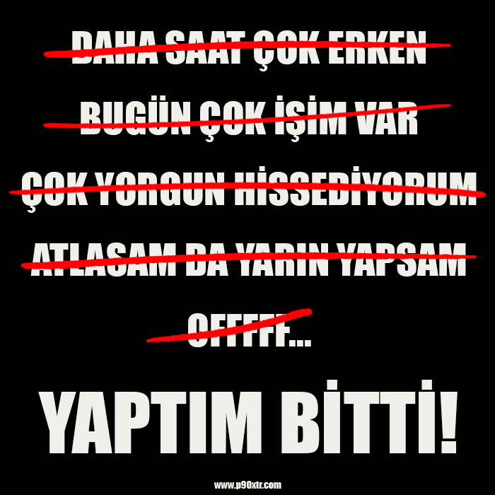 Yaptım Gitti