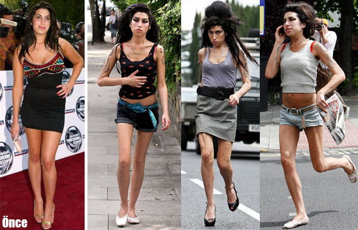 Amy Winehouse Önce Sonra