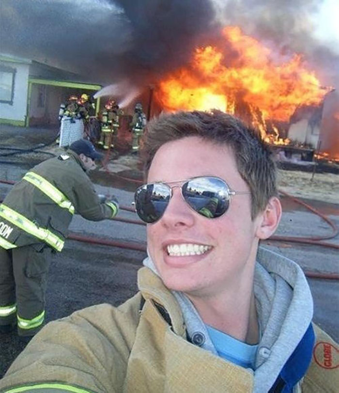 FIRE SELFIE